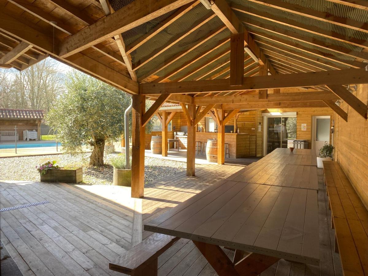 Ensemble De 3 Villas Avec Piscine Chauffee, Esprit Detente Сангине Экстерьер фото